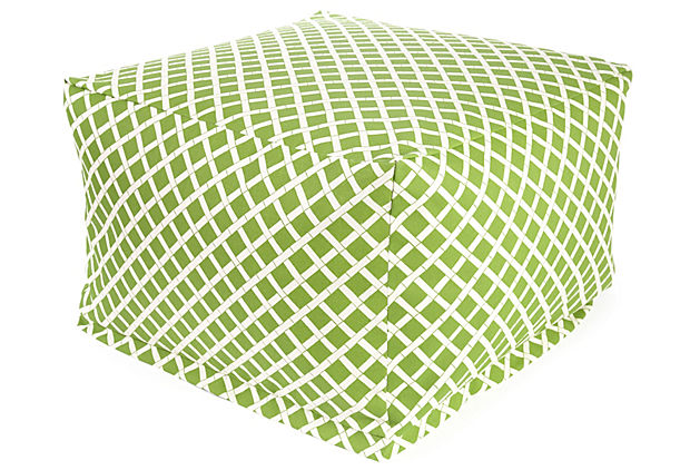 OKL Bamboo Ottoman