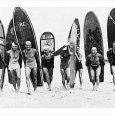 Cool Find: Vintage Beach Photography As we say farewell to summer, why not hang on to a piece of that warm, sunny memory with a vintage beach photo like this one showing some early surfers...