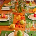 Set Your Harvest Table As the cooler air bellows in through the cracked windows, the leaves turn colors, and the Autumn sky becomes a deep shade of contrasting blue, we begin to gravitate towards...