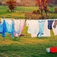 Drying Racks for Small Laundry Spaces While letting my laundry air dry on the line in my back yard may not look as mountain fresh as this photo, I do love the crisp, clean scent of...