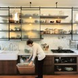 Open shelving in kitchens used to mean that you had an old, small kitchen and needed every inch of available space. But, now open shelves are making their way (beautifully)...