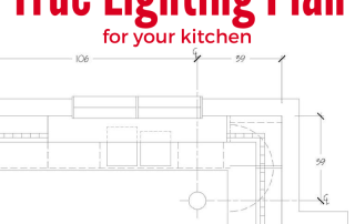 How to calculate a true layered lighting plan for your kitchen
