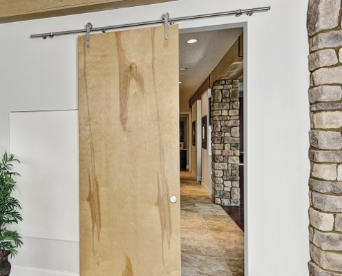 Wall Mounted Doors for an Industrial Look