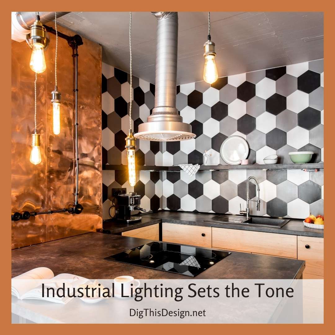 Industrial Lighting Sets the Tone