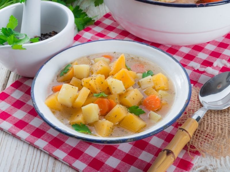 Celebrate St Patrick's Day with These Warm Comfort Recipes - Hearty St. Patty's Day Veg-All Soup