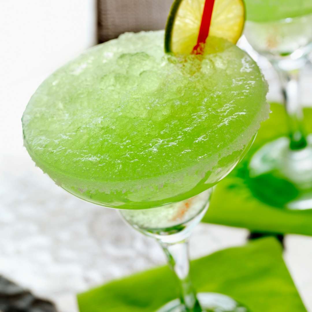 Low Calorie St. Patty's Day Drink Recipes - Get Lucky Margarita