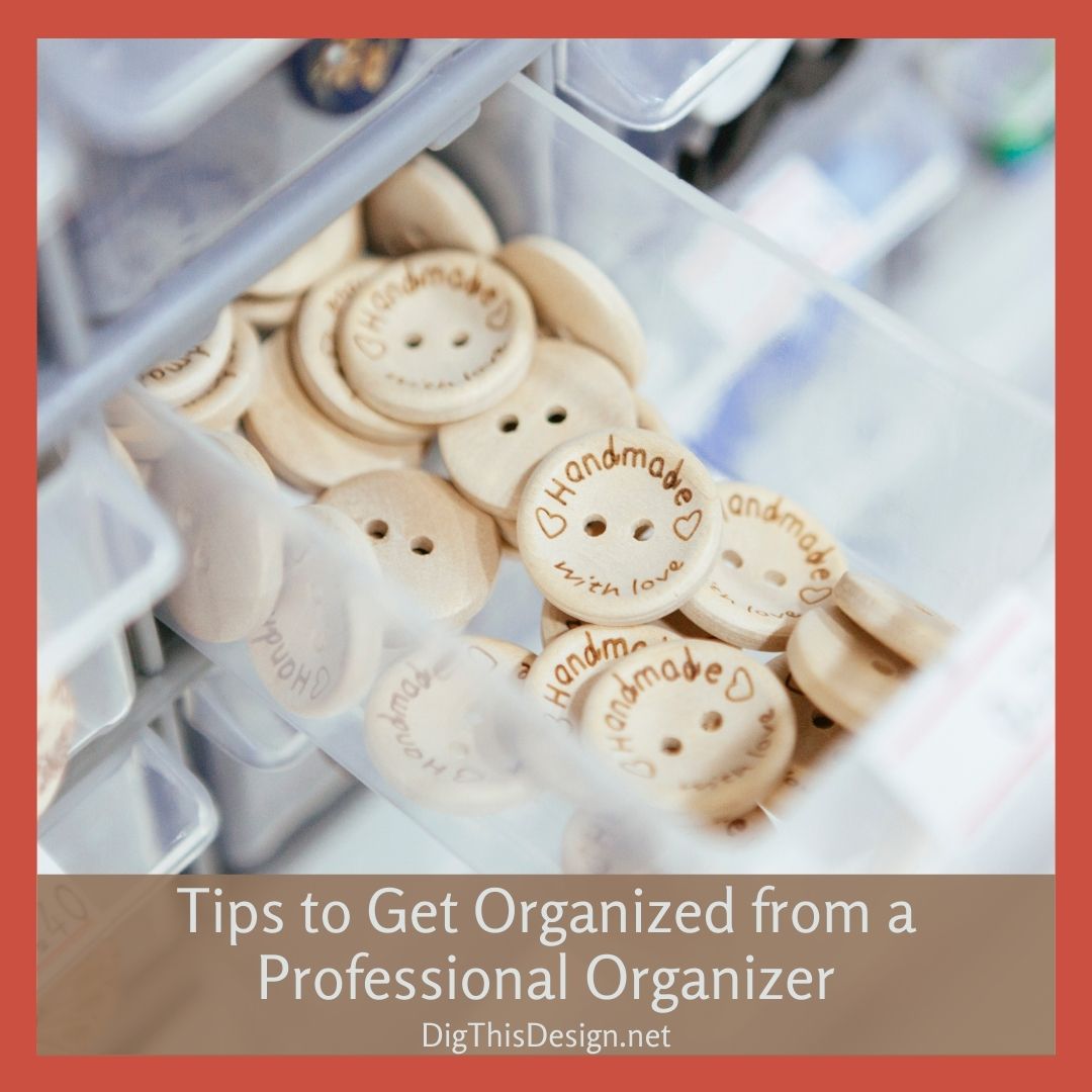 Tips to Get Organized from a Professional Organizer - Clear Plastic Drawers - “The Little Black Dress of Organizing”