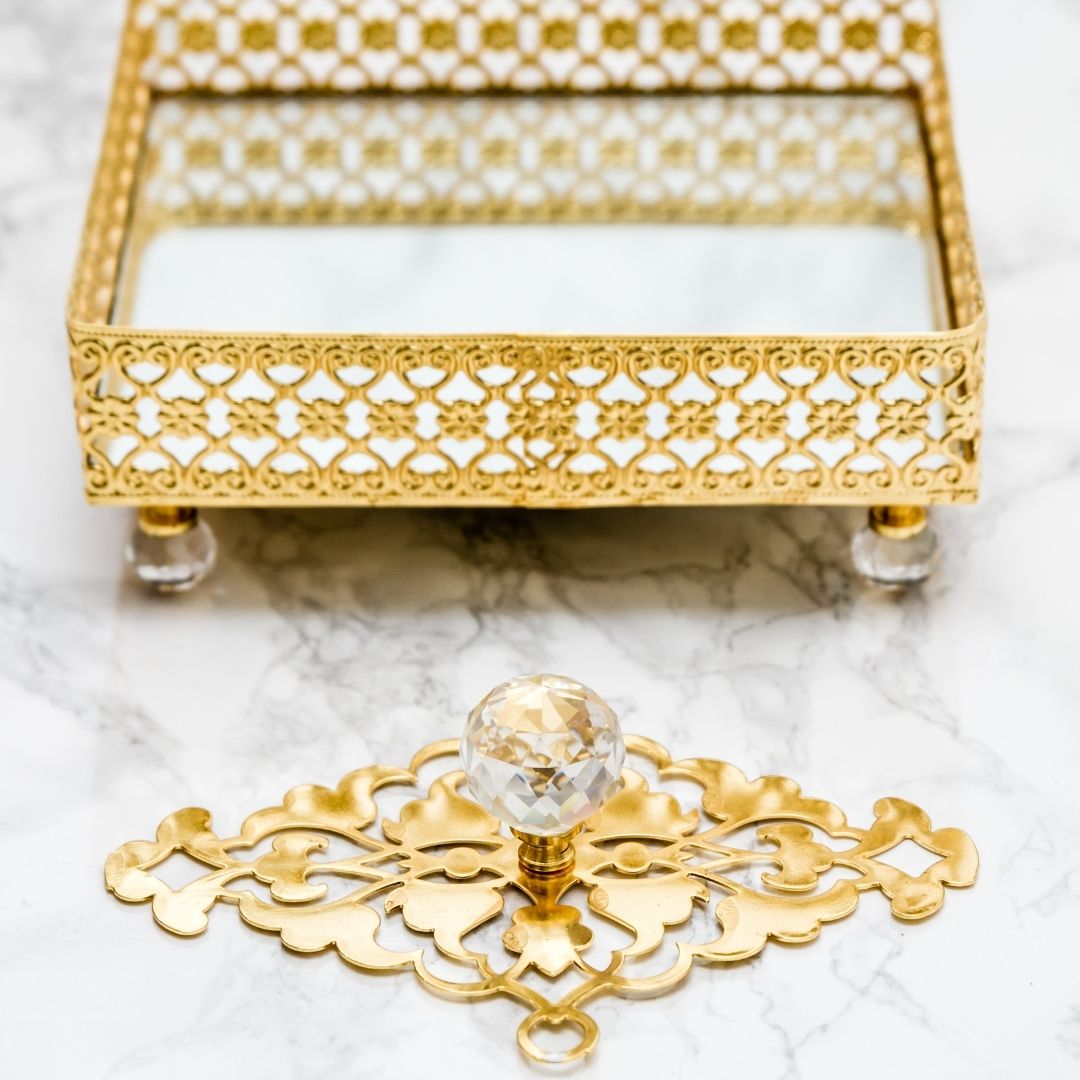 Tips to Get Organized from a Professional Organizer - A Decorative Tray