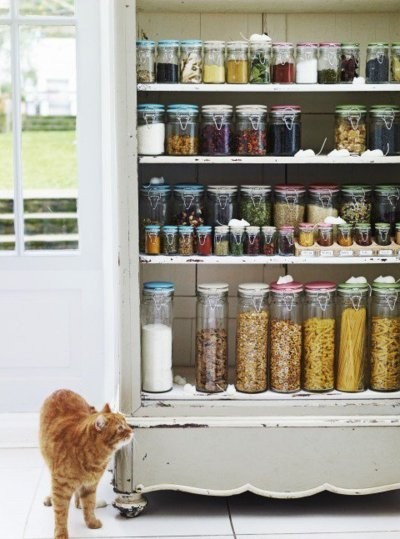 open storage jars