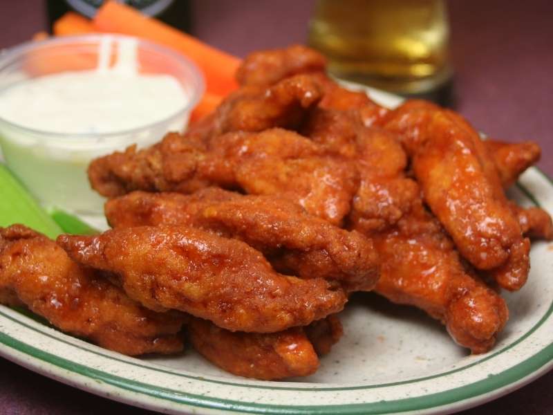 4 Healthy Game Day Foods for Football Season - buffalo chicken wings