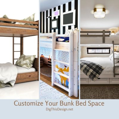 Customize Your Bunk Bed Space - Dig This Design