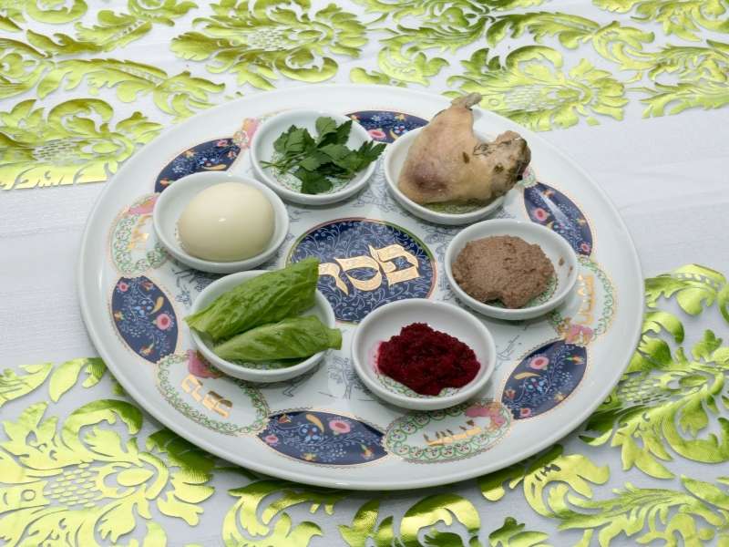 Inspiring Designs for Your Passover Seder Plates