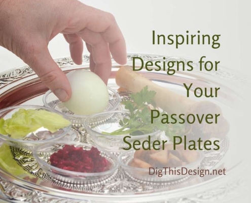 Inspiring Designs for Your Passover Seder Plates