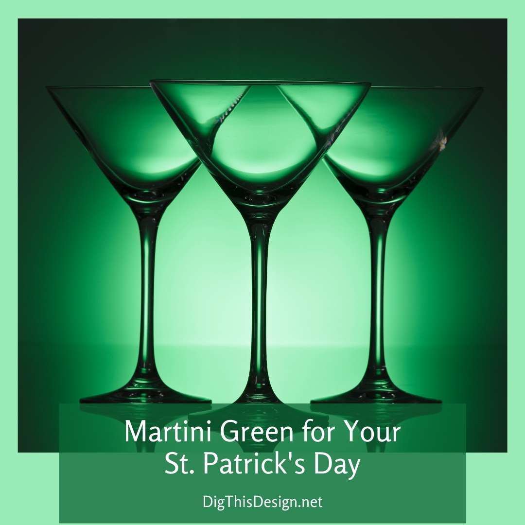 saint patricks day martini