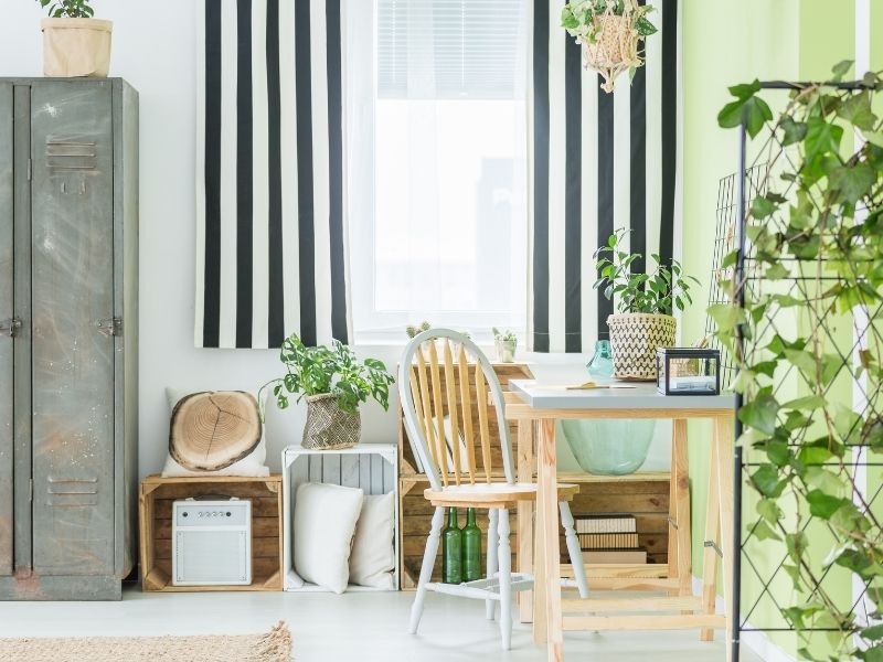 Style Trend Striped Curtains