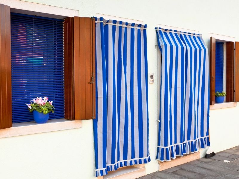 Style Trend Striped Curtains