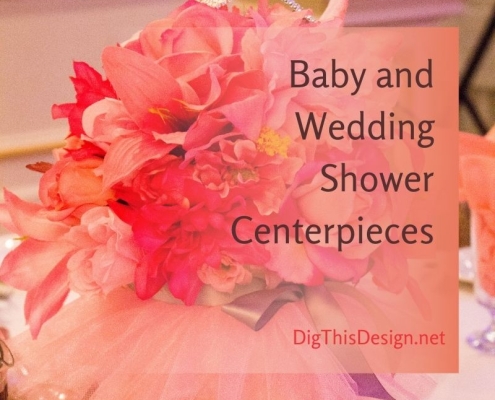 Baby And Wedding Shower Centerpieces