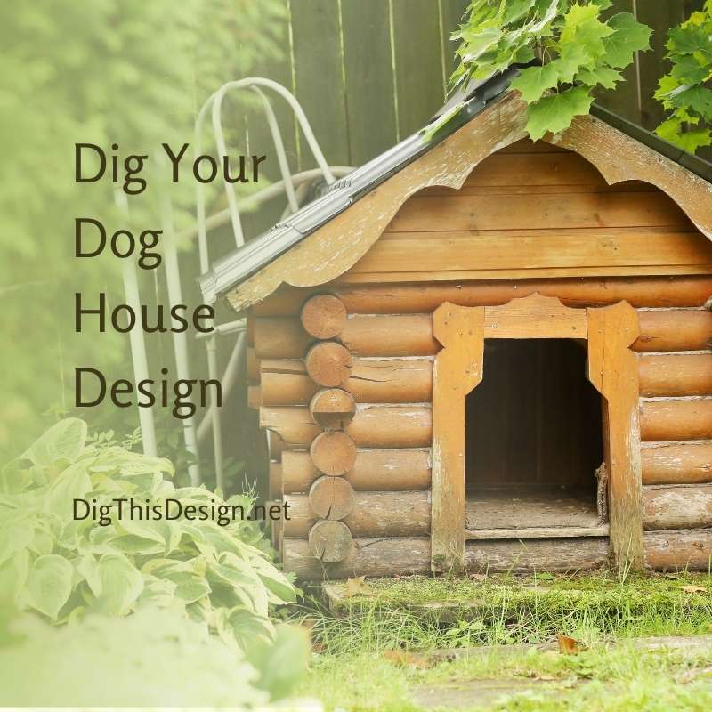 Log cabin 2024 dog house