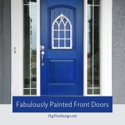 Fabulously Painted Front Doors