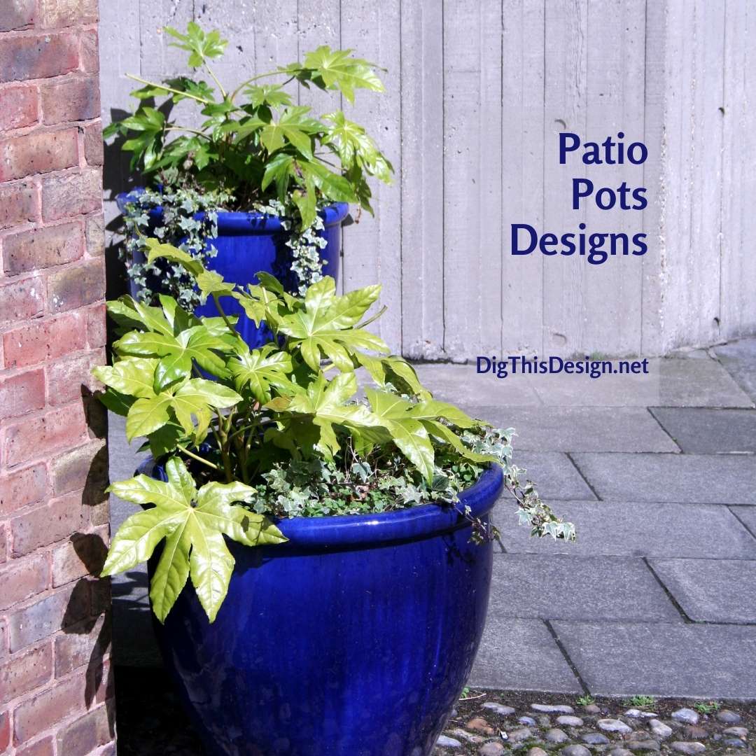 Patio Pots Designs