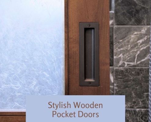 Stylish Wooden Pocket Doors