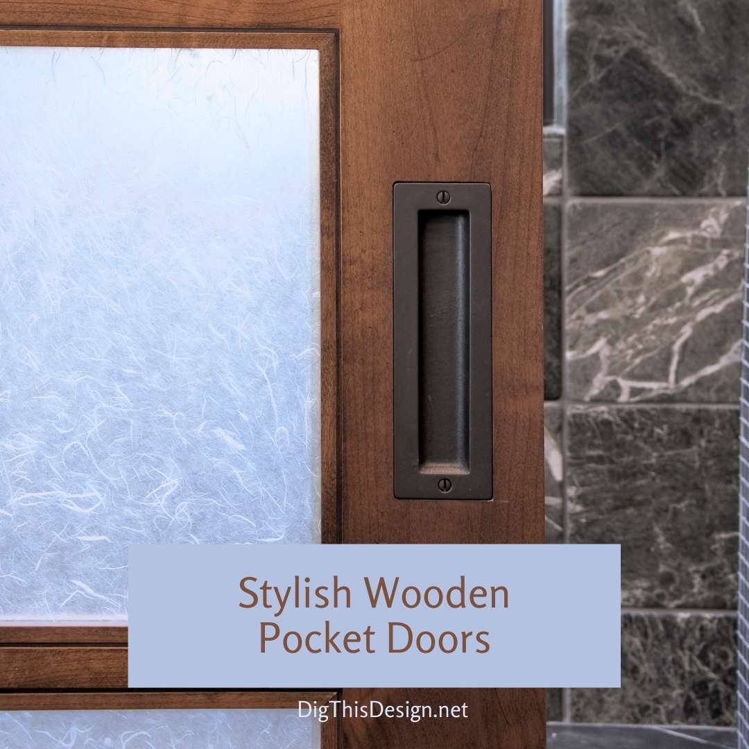 Stylish Wooden Pocket Doors