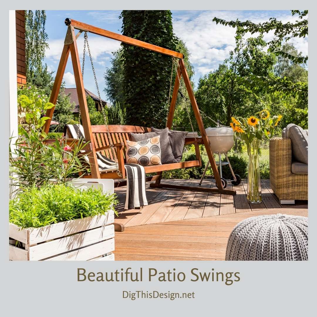 Beautiful Patio Swings