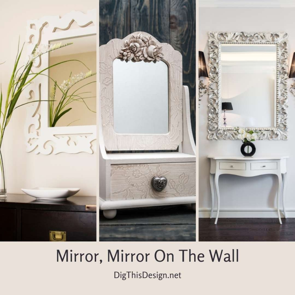 mirror on wall