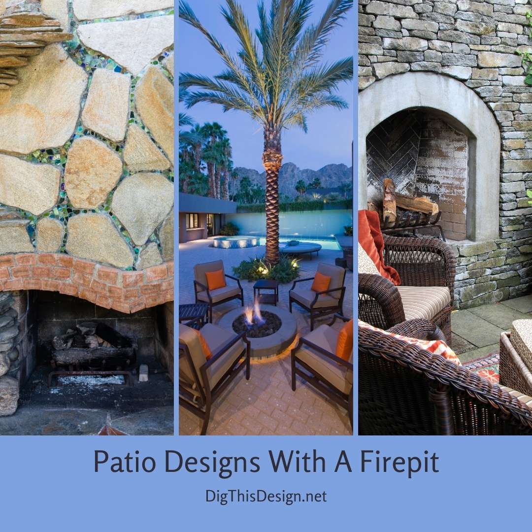 Patio Designs With A Firepit