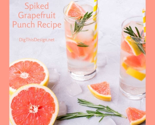 Spiked Grapefruit Punch Recipe