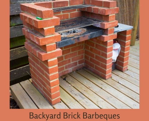 Backyard Brick Barbeques