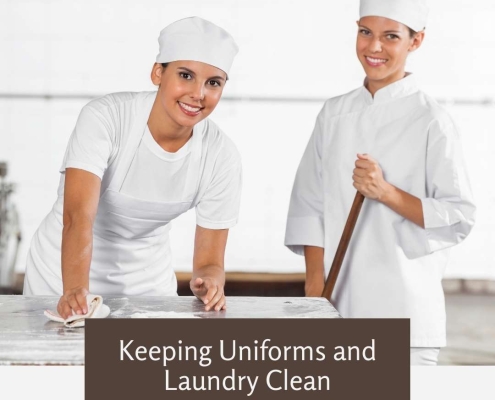 Keeping Uniforms and Laundry Clean
