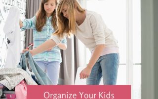 Organize Your Kids Bedrooms with Their Help