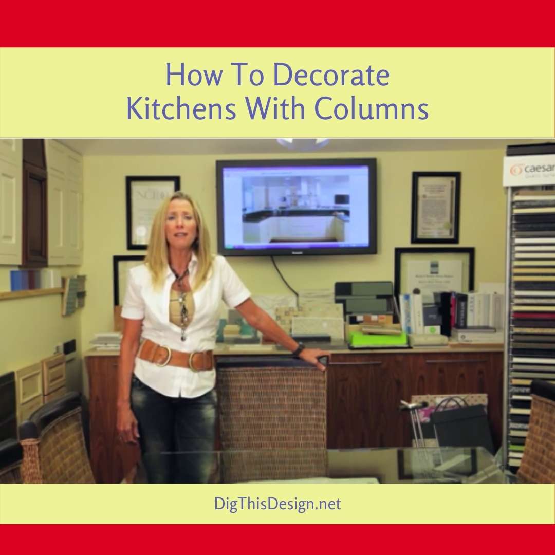 How To Decorate Kitchens With Columns