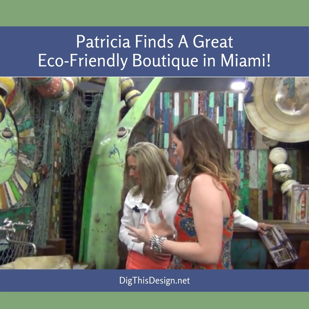 Patricia Finds A Great Eco-Friendly Boutique in Miami