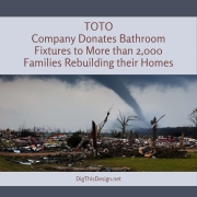 TOTO Company Donates Bathroom Fixtures to More than 2,000 Families Rebuilding their Homes
