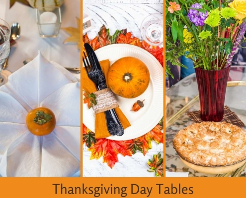 Thanksgiving Day Tables