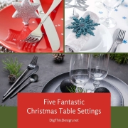 Christmas Table Settings
