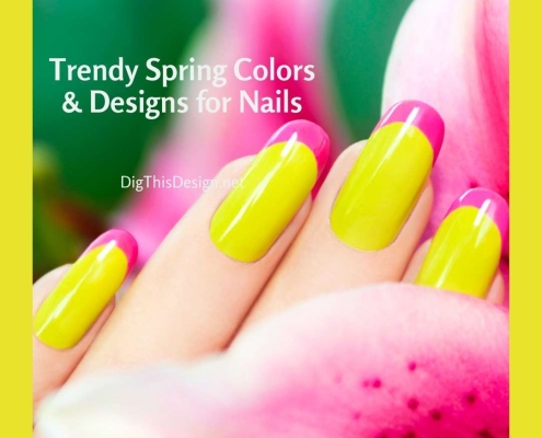 Trendy Spring Colors & Designs for Nails