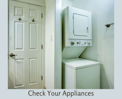 Check Your Appliances