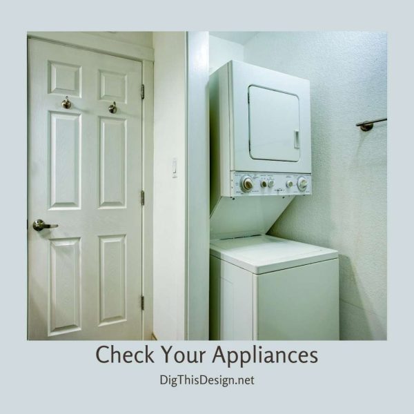 Check Your Appliances