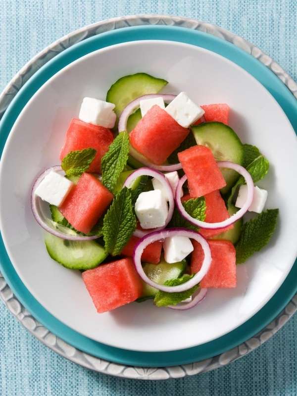 Cucumber, Mint and Feta Salad