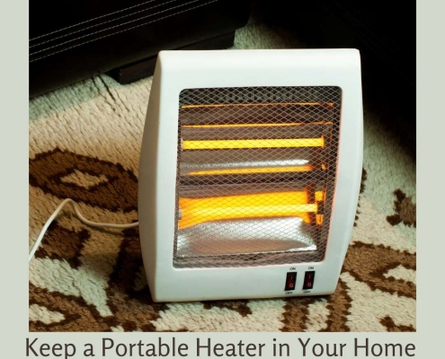 Keeping A Portable Heater In The House