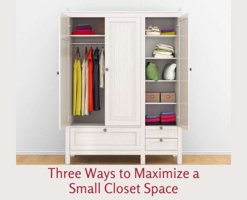 Three Ways to Maximize a Small Closet Space