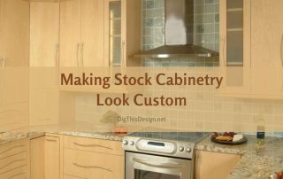 Making Stock Cabinetry Look Custom