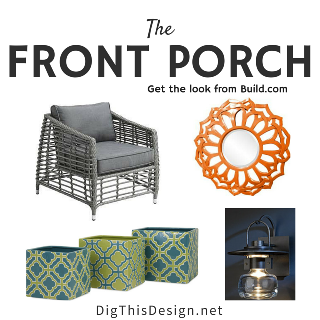 Front porch inspiration collage from Build.com