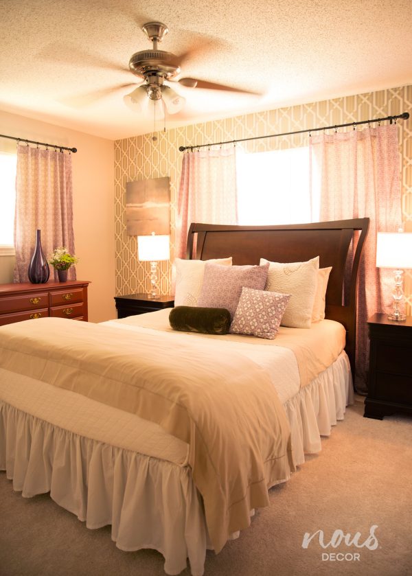 nousDECOR & Dwell With Dignity - Master bedroom, after