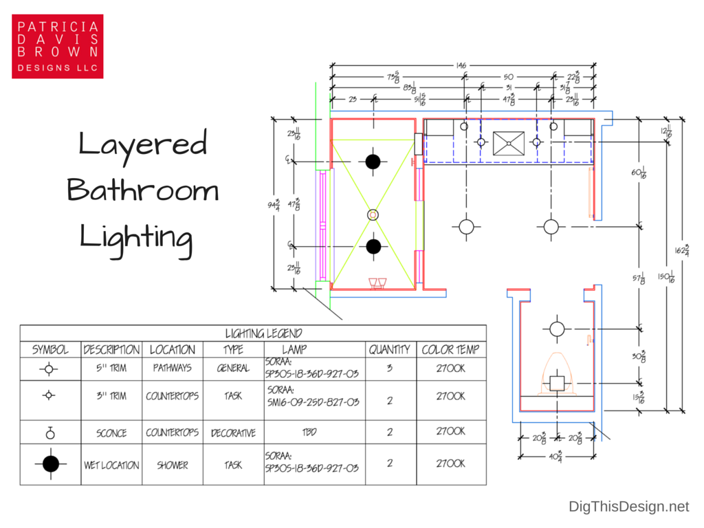 Tips To Designing A Layered Lighting Plan For Your Master Bathroom