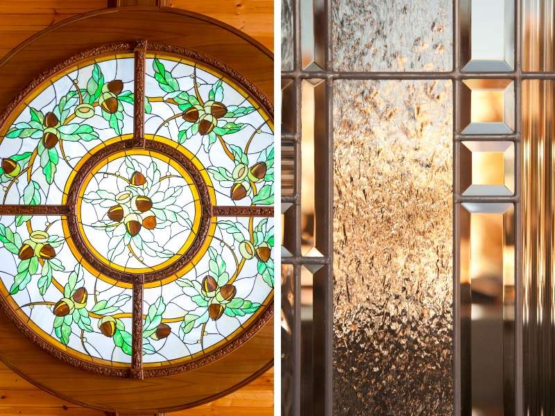 decorative glass repair