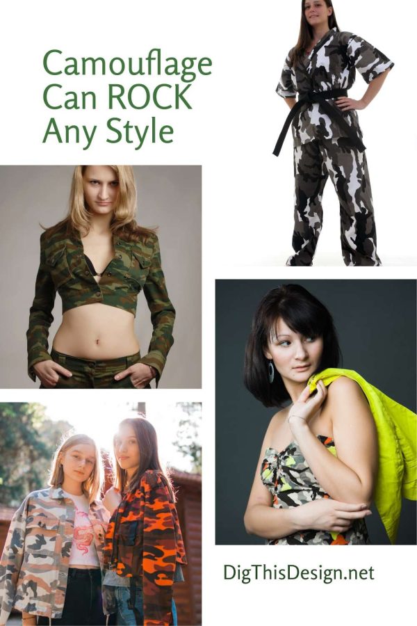 Camouflage Can ROCK Any Style